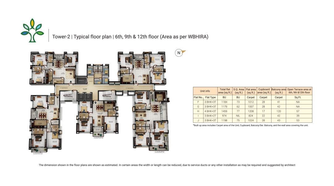 Merlin Elements tower 1 floor Plan