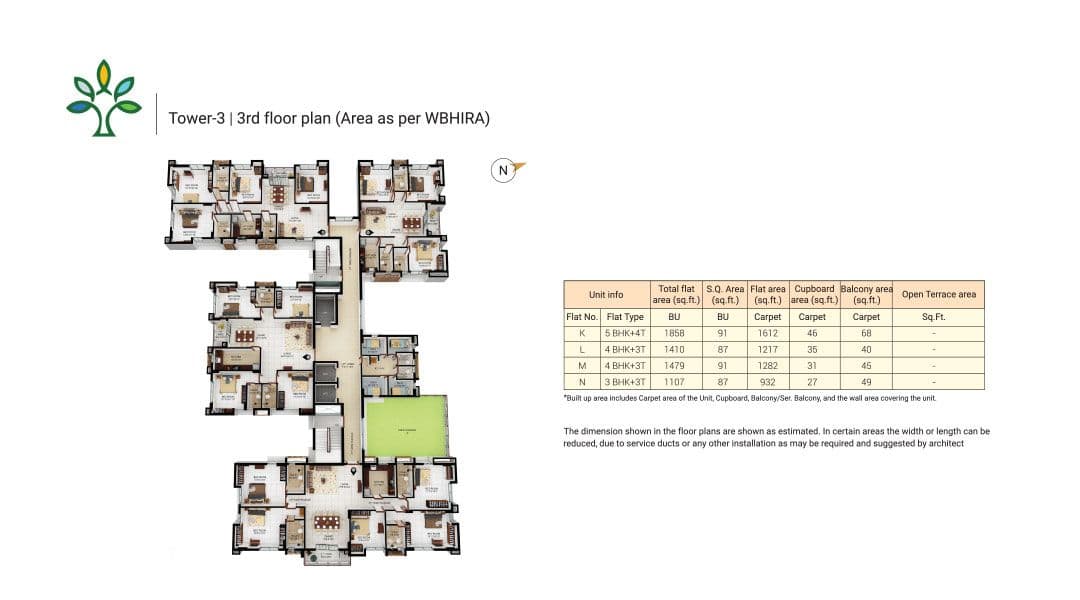 Merlin Elements tower 2 floor Plan 