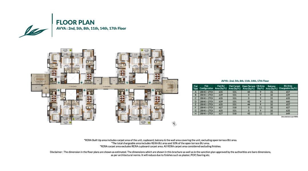 Merlin Avana - Floor Plan Avya 3