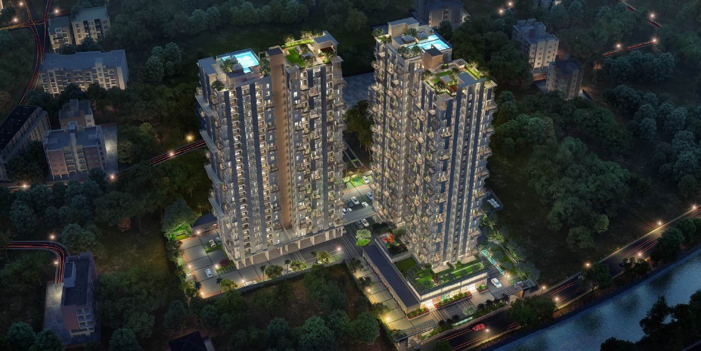 Merlin Skygaze 3 bhk apartments