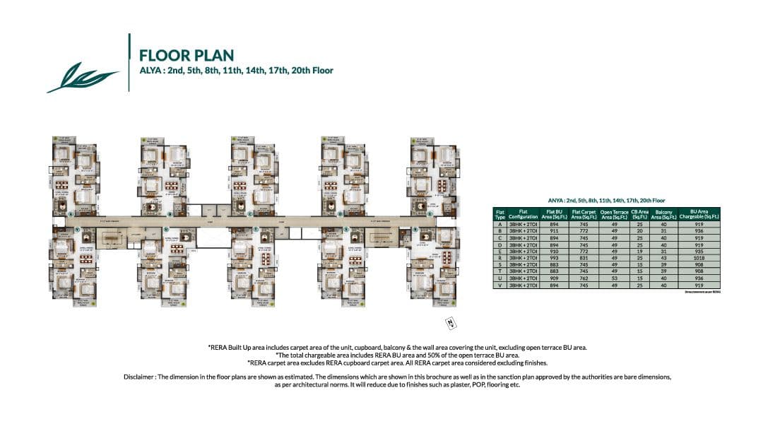 Merlin Avana - Floor Plan Alya 1