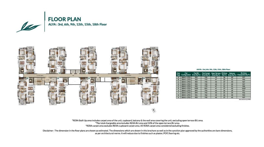 Merlin Avana - Floor Plan Alya 2